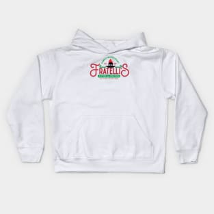 Fratelli's Family Restaurant, The Goonies, Vintage Logo Kids Hoodie